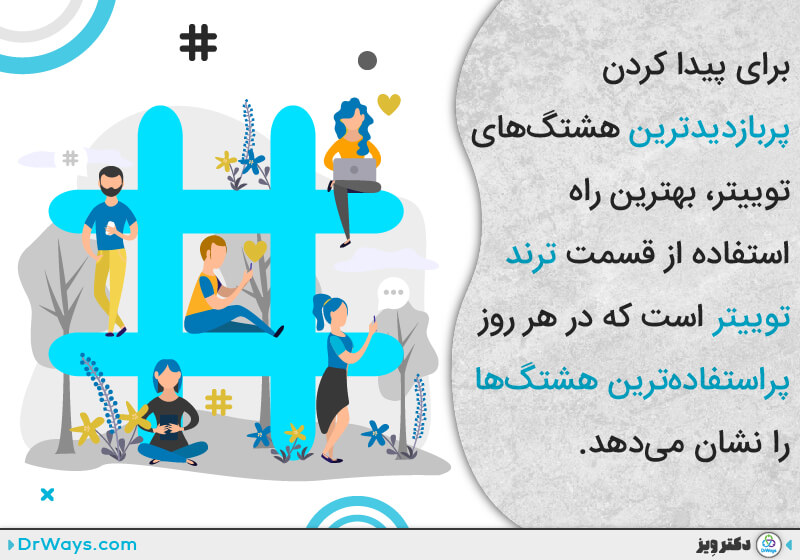 بررسی روش استفاده از هشتگ در توییتر فارسی